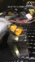 Mặt Dây Chuyền Hồ Lô Đá Thạch Anh Tóc Vàng Cao 24,5 Ngang 13 Sâu 11,7 (mm) 4gr