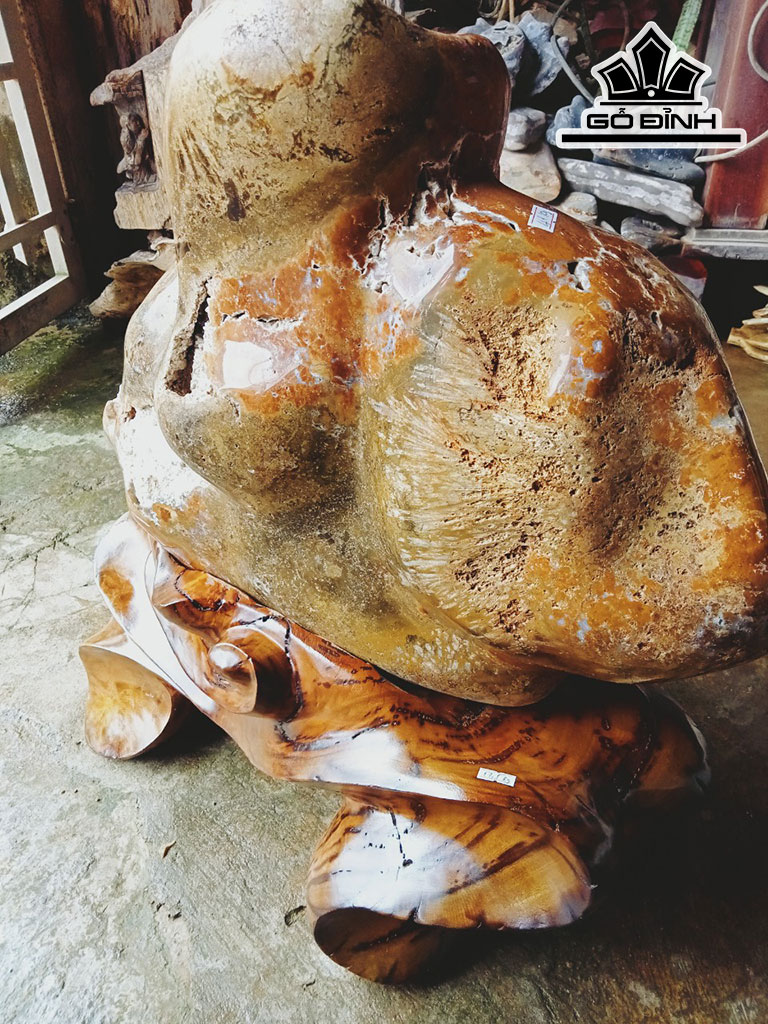 Tác Phẩm Gỗ Hóa Thạch Cao 63 Ngang 52 (cm) 58.5kg
