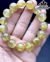 Vòng Tay Đá Thạch Anh Đường Kính Hạt 15 (mm) 74,5gr