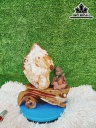 Tác Phẩm Đá Mã Não Cao 31 Ngang 15 (cm) 4,5kg