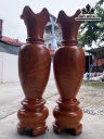 Lục Bình Gỗ Hương Cao 150 Đường Kính 43 (cm)