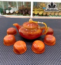 Bộ Ấm Trà Đá Ngọc Hoàng Long Cao 10 Ngang 20 (cm)