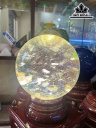Bi cầu Thuỷ Tinh Vàng Đường Kính 21 (cm)13,58kg