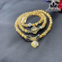 Chuỗi Đá Thạch Anh Tóc Vàng Đường Kính 5 (mm)