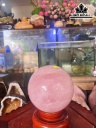 Bi Cầu Đá Thạch Anh Hồng 3,46kg
