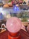 Bi Cầu Đá Thạch Anh Hồng 3,46kg