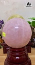 Bi Cầu Đá Thạch Anh Hồng Đường Kính Hạt 12 (cm) 12cts 2,41kg