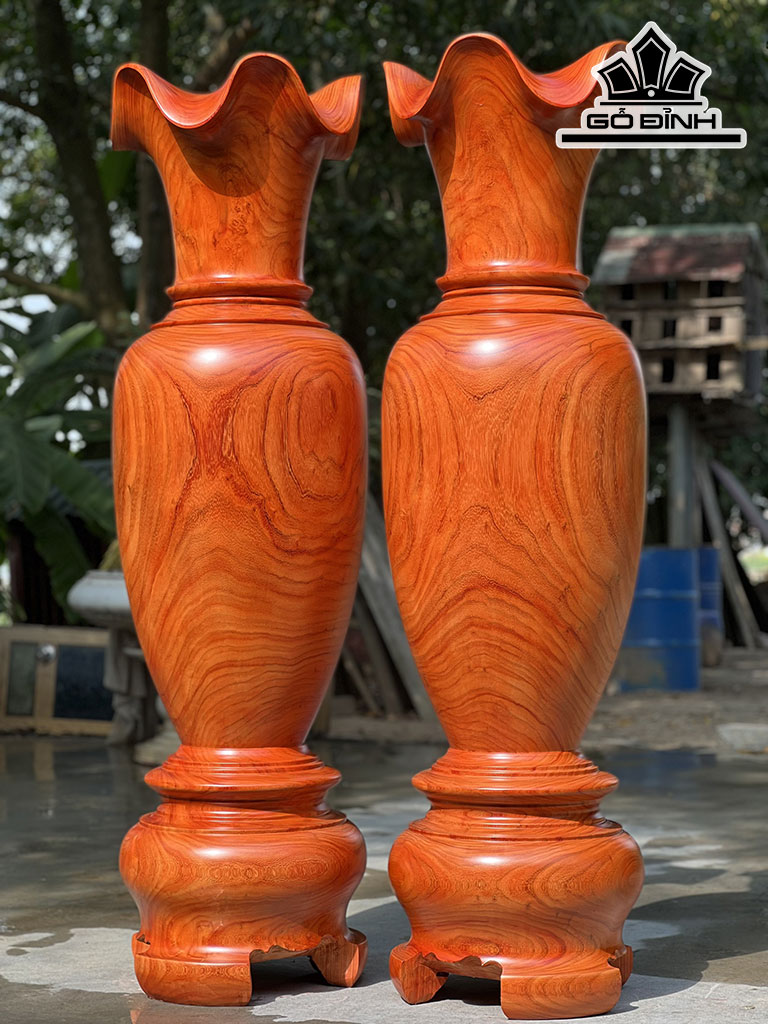 Lục Bình Gỗ Hương Cao 170 Đường Kính 48 (cm) DS15