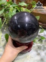 Bi Cầu Đá Thạch Anh Đen Đường Kính Hạt 13,8 (cm) 3,9kg