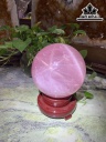 Bi Cầu Đá Thạch Anh Hồng Đường Kính Hạt 13,8 (cm) 3,8kg