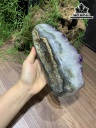 Búi Tinh Thể Đá Thạch Anh Tím Cao 21 Ngang 10 Sâu 6,5 (cm) 2,05kg