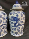Cặp Chóe Rồng Gốm Giang Tây