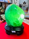 Viên Đá Flourite Xanh Ngọc Cao 18 (cm) 2,4kg