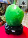 Viên Đá Flourite Xanh Ngọc Cao 18 (cm) 2,4kg