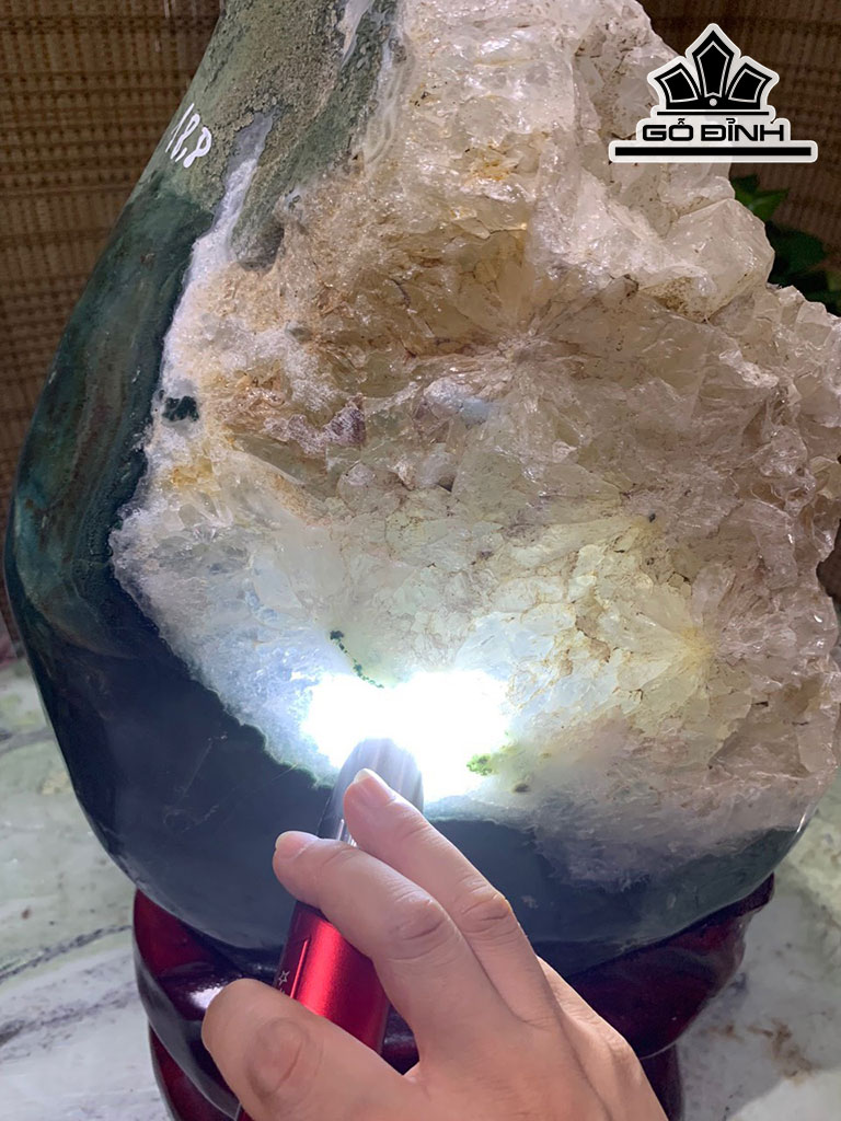 Núi Đá Cảnh Đá Caxedon Cao 52 Ngang 30 Sâu 22 (cm) 21,6kg