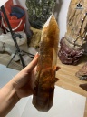 Trụ Đá Đá Flourite Cao 24,3 Ngang 6 (cm) 1,2kg