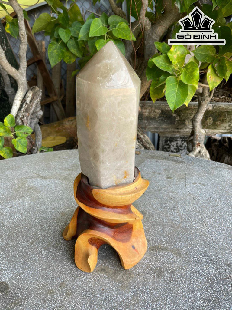 Trụ Đá Thạch Anh Cao 40 (cm) 5kg