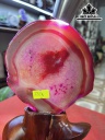 Tác Phẩm Đá Mã Não Cao 21 (cm) 0,6kg