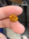 Viên Đá Tourmaline Vàng Cao 10,8 Ngang 8,5 Sâu 6,1 (mm) 3,48cts