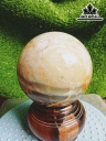 Bi Cầu Gỗ Hóa Ngọc Đường Kính Hạt 12 (cm) 2,3kg