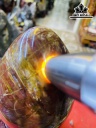 Tác Phẩm Quả Trứng Gỗ Hóa Ngọc  1,83kg