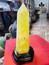 Trụ Đá Thạch Anh Vàng Cao 24 (cm) 1kg
