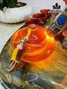 Bộ Bình Li  Đá Mã Não Đỏ