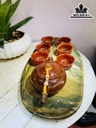 Bộ Bình Li  Đá Mã Não Đỏ