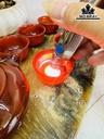 Bộ Bình Li  Đá Mã Não Đỏ