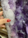 Động Đá Thạch Anh Tím Cao 62 Ngang 29 Sâu 25 (cm) 29,8kg