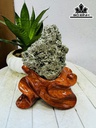 Vàng Găm Tinh Thể Đá Pyrite Cao 19 Ngang 11 (cm) 2,2kg