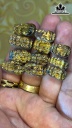 Tác Phẩm Tỳ Hưu Đá Thạch Anh Tóc Vàng Nâu Cao 15 Ngang 8,2 Sâu 7,9 (mm) 1,6g