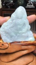 Hoàng Thần Tài Đá Cẩm Thạch Cao 132 Ngang 74 Sâu 12,5 (mm) 115,6g Riêng Đá Cao 75,5 (mm)