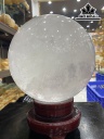 Bi Cầu Đá Thạch Anh Trắng Đường Kính Hạt 16 (cm) 6,95kg