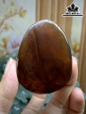 Mặt Dây Chuyền Hoàng Thần Tài Bảo Thiên Đá Hổ Phách Cao 57 Ngang 43 Sâu 16,6 (mm) 25g