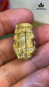 Mặt Dây Chuyền Tỳ Hưu Đá Thạch Anh Tóc Vàng Cao 26,6 Ngang 16 Sâu 11,8 (mm) 8,9g