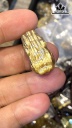 Mặt Dây Chuyền Tỳ Hưu Đá Thạch Anh Tóc Vàng Cao 28,6 Ngang 15,5 Sâu 12,3 (mm) 10g