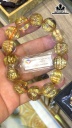 Vòng Tay Đá Thạch Anh Tóc Vàng Đường Kính Hạt 15,91 - 16,7 (mm) 414,6cts