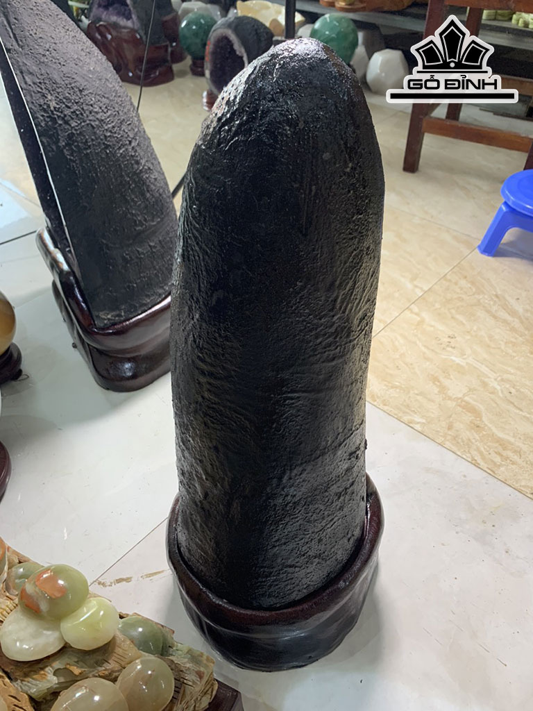 Động Đá Thạch Anh Tím Cao 61 Ngang 23 Sâu 23 (cm) 26,5kg Riêng Đá Cao 50 (cm) 22,2kg