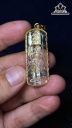 Mặt Dây Chuyền Quan Âm Đá Thạch Anh Tóc Vàng Cao 42 Ngang 16 Sâu 7,3 (mm) 10g