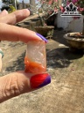 Mặt Dây Chuyền Thỏ Băng Đá Mã Não Nam Hồng Cao 27,6 Ngang 17,7 Sâu 9,9 (mm) 8,7g