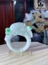 Nhẫn Rồng Đá Cẩm Thạch Đường Kính 21,7 (mm) 22,6g