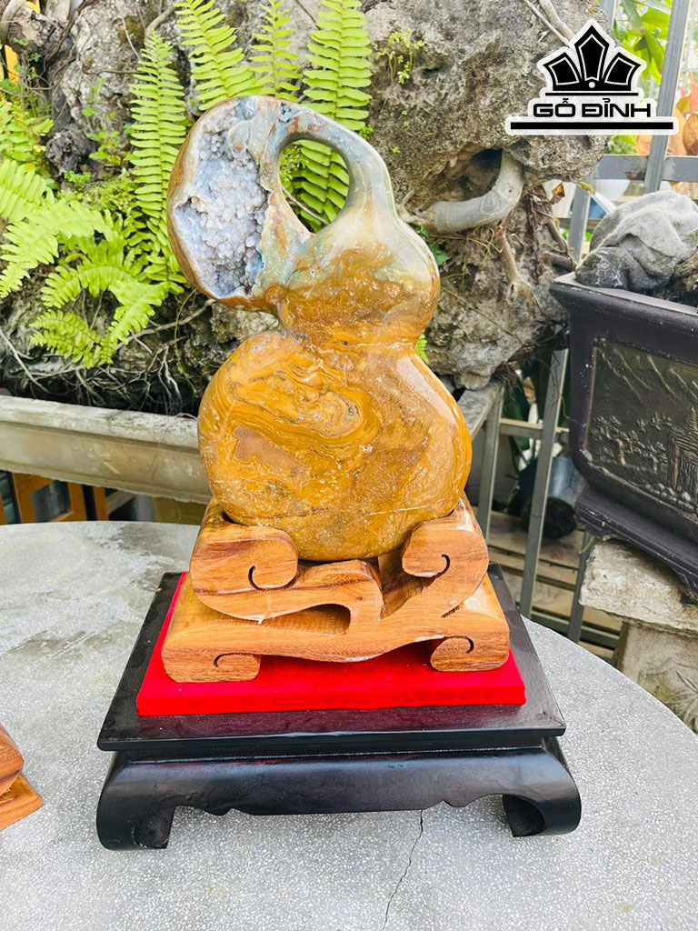 Quả Bầu Hồ Lô Tài Lộc Đá Can Thạch Cao 36 (cm) 4kg