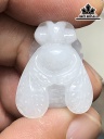 Mặt Dây Chuyền Con Ong Đá Cẩm Thạch Cao 22 Ngang 17,7 Sâu 13 (mm) 7g