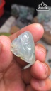 Mặt Dây Chuyền Hoa Sen Đá Cẩm Thạch Cao 20,8 Ngang 26,8 Sâu 12,3 (mm) 7g