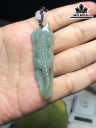 Mặt Dây Chuyền Kỳ Nhông Đá Cẩm Thạch Cao 61,6 Ngang 20 Sâu 12,6 (mm) 18,9g