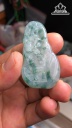 Mặt Dây Chuyền Lộc Mai Hoa Bay Đá Cẩm Thạch Cao 47 Ngang 26,3 Sâu 5 (mm) 10,9g