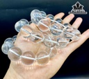 Vòng Tay Đá Thạch Anh Trắng 11 Viên Đường Kính 21,6 (mm)