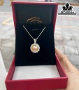Dây Chuyền Ngọc Trai Bán Cầu Size 9 Li