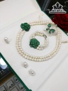 Set 4 Món Ngọc Trai Ovan size 7-8 li